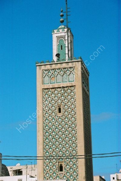 Minaret, Bazaar, Casablanca